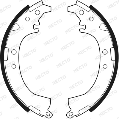 Brake Shoe Set (N1484)