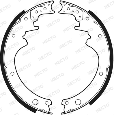Brake Shoe Set (N1375)