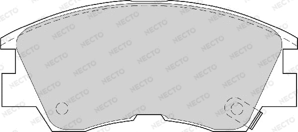 Brake Pad Set, disc brake (FD6461A)