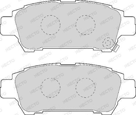 Brake Pad Set, disc brake (FD7021A)