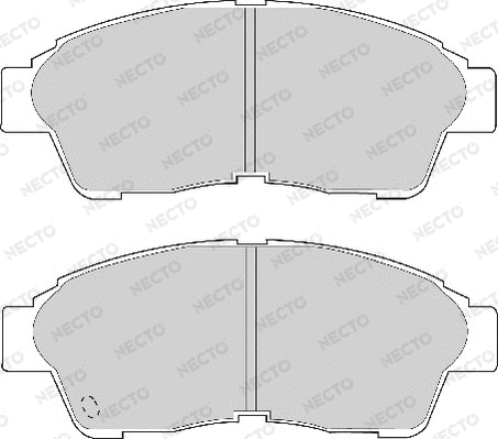 Brake Pad Set, disc brake (FD6584A)