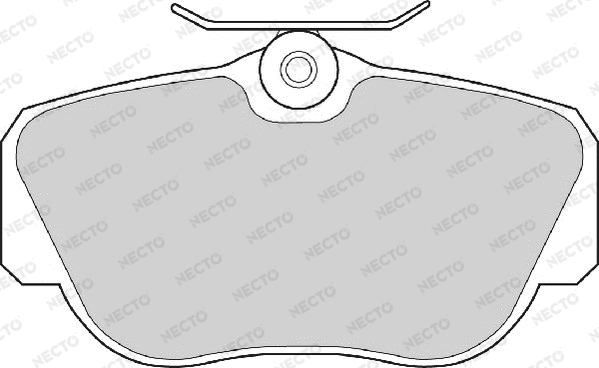 Brake Pad Set, disc brake (FD6375A)