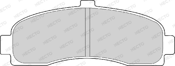 Brake Pad Set, disc brake (FD6513A)