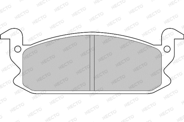 Brake Pad Set, disc brake (FD6555A)