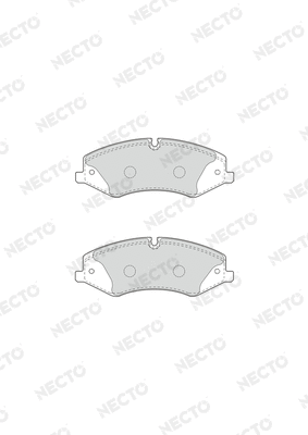 Brake Pad Set, disc brake (FD7523A)