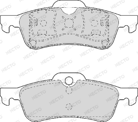 Brake Pad Set, disc brake (FD6924A)