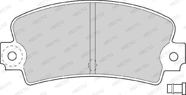 Brake Pad Set, disc brake (FD614A)