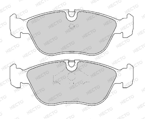 Brake Pad Set, disc brake (FD6837A)