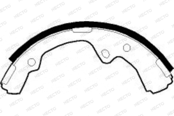 Brake Shoe Set (N1566)