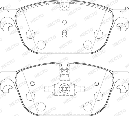 Brake Pad Set, disc brake (FD7485A)