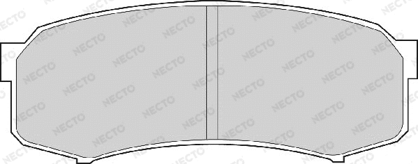 Brake Pad Set, disc brake (FD6698A)