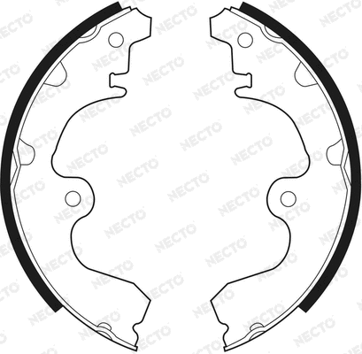 Brake Shoe Set (N1600)