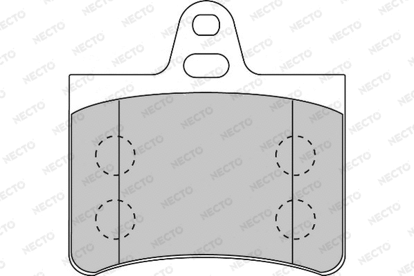 Brake Pad Set, disc brake (FD6877A)