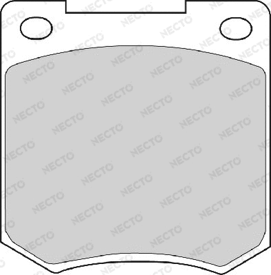 Brake Pad Set, disc brake (FD257A)