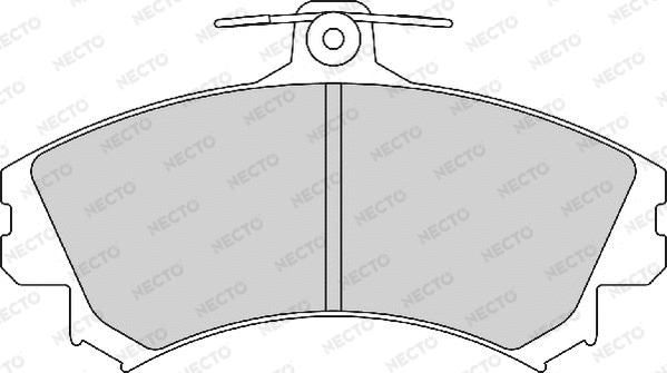 Brake Pad Set, disc brake (FD7151A)