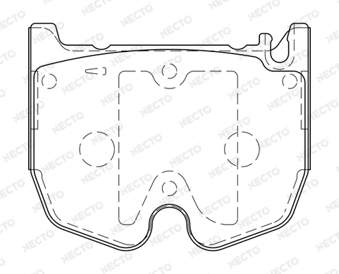 Brake Pad Set, disc brake (FD7202A)