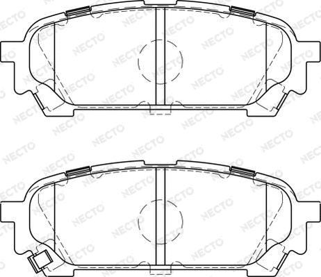 Brake Pad Set, disc brake (FD7226A)