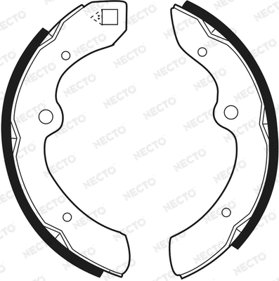 Brake Shoe Set (N1413)