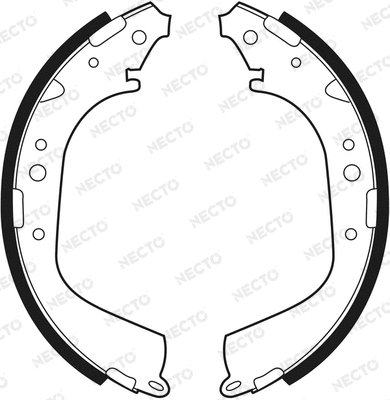 Brake Shoe Set (N1382)