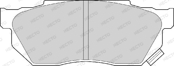Brake Pad Set, disc brake (FD6460A)