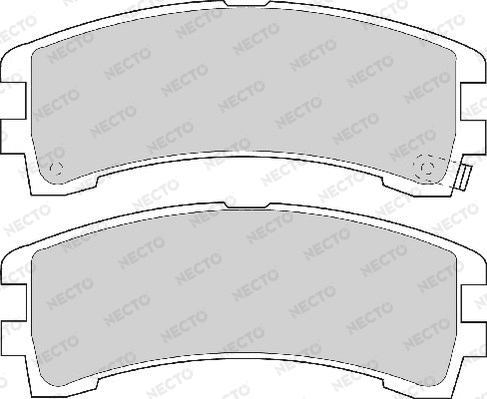 Brake Pad Set, disc brake (FD6748A)