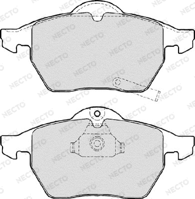 Brake Pad Set, disc brake (FD7025A)