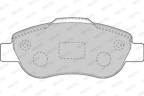 Brake Pad Set, disc brake (FD7113A)