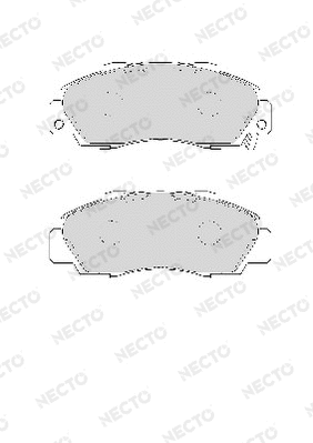 Brake Pad Set, disc brake (FD6966A)