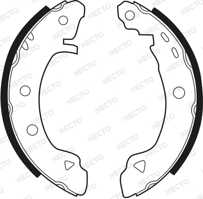 Brake Shoe Set (N1363)
