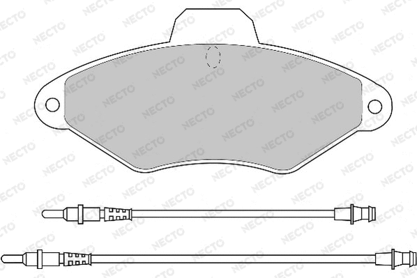 Brake Pad Set, disc brake (FD6452A)