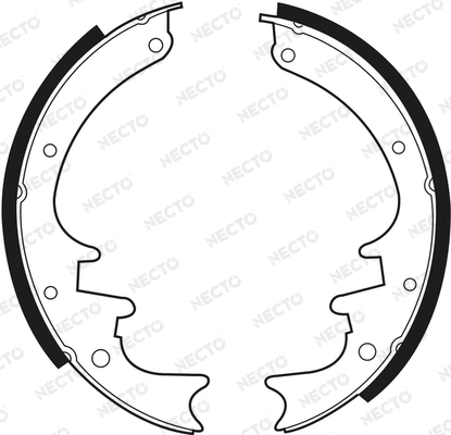 Brake Shoe Set (N1584)