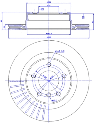 Brake Disc (142.1073)