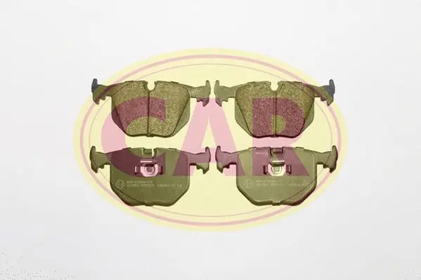 Brake Pad Set, disc brake (PNT1321)