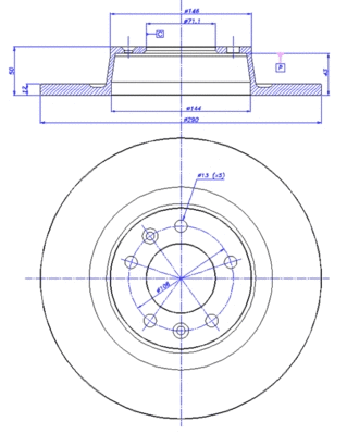 Brake Disc (142.1315)