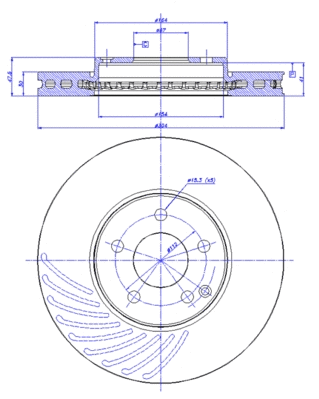 Brake Disc (142.1242)