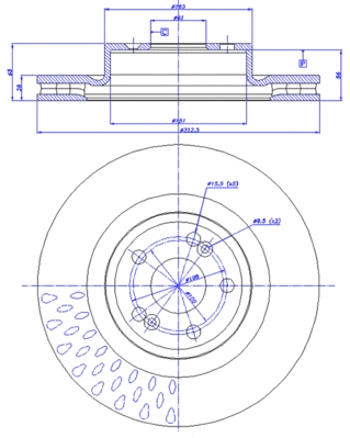 Brake Disc (142.1385)