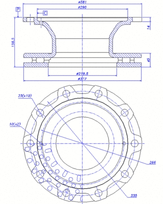 Brake Disc (150.380)