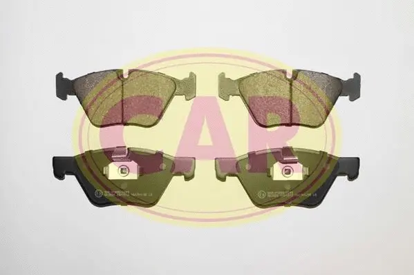 Brake Pad Set, disc brake (PNT2151)