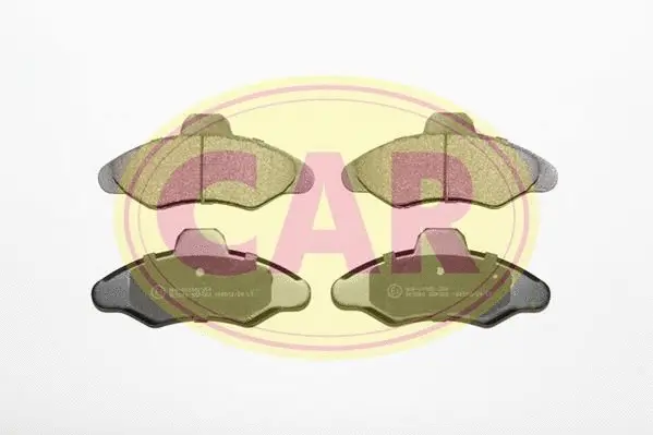 Brake Pad Set, disc brake (PNT383)