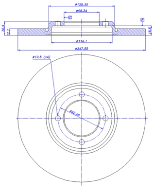 Brake Disc (142.254)