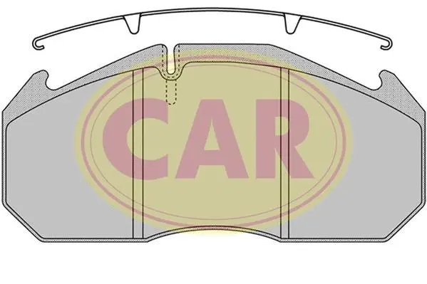 Brake Pad Set, disc brake (PNT2611)