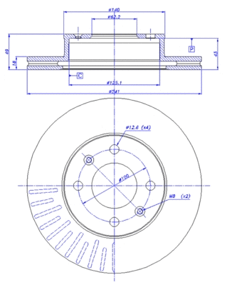 Brake Disc (142.1146)