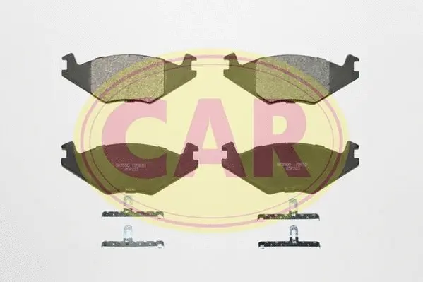 Brake Pad Set, disc brake (PNT322)
