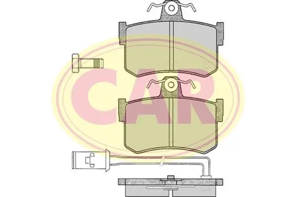 Brake Pad Set, disc brake (PNT143)