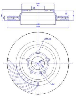 Brake Disc (142.1372)