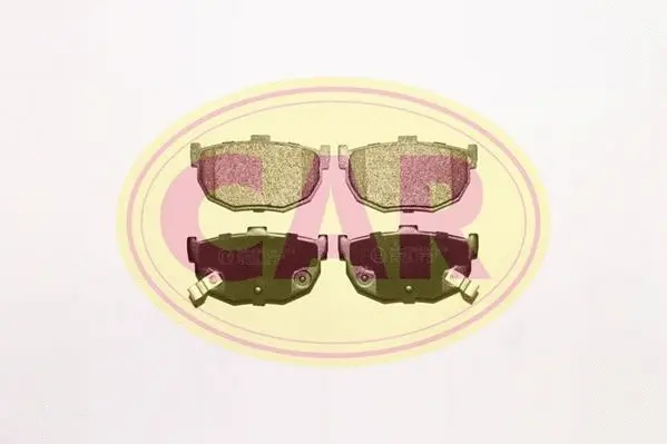 Brake Pad Set, disc brake (PNT980)