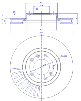 Brake Disc (142.537)