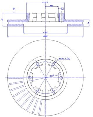 Brake Disc (142.042)