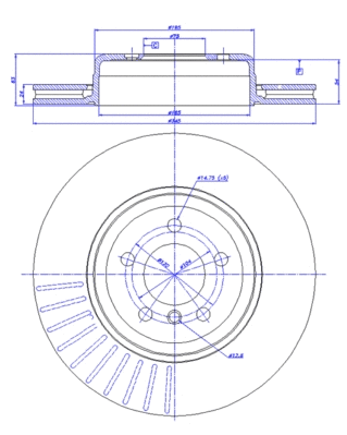 Brake Disc (142.1075)