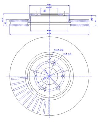 Brake Disc (142.1161)